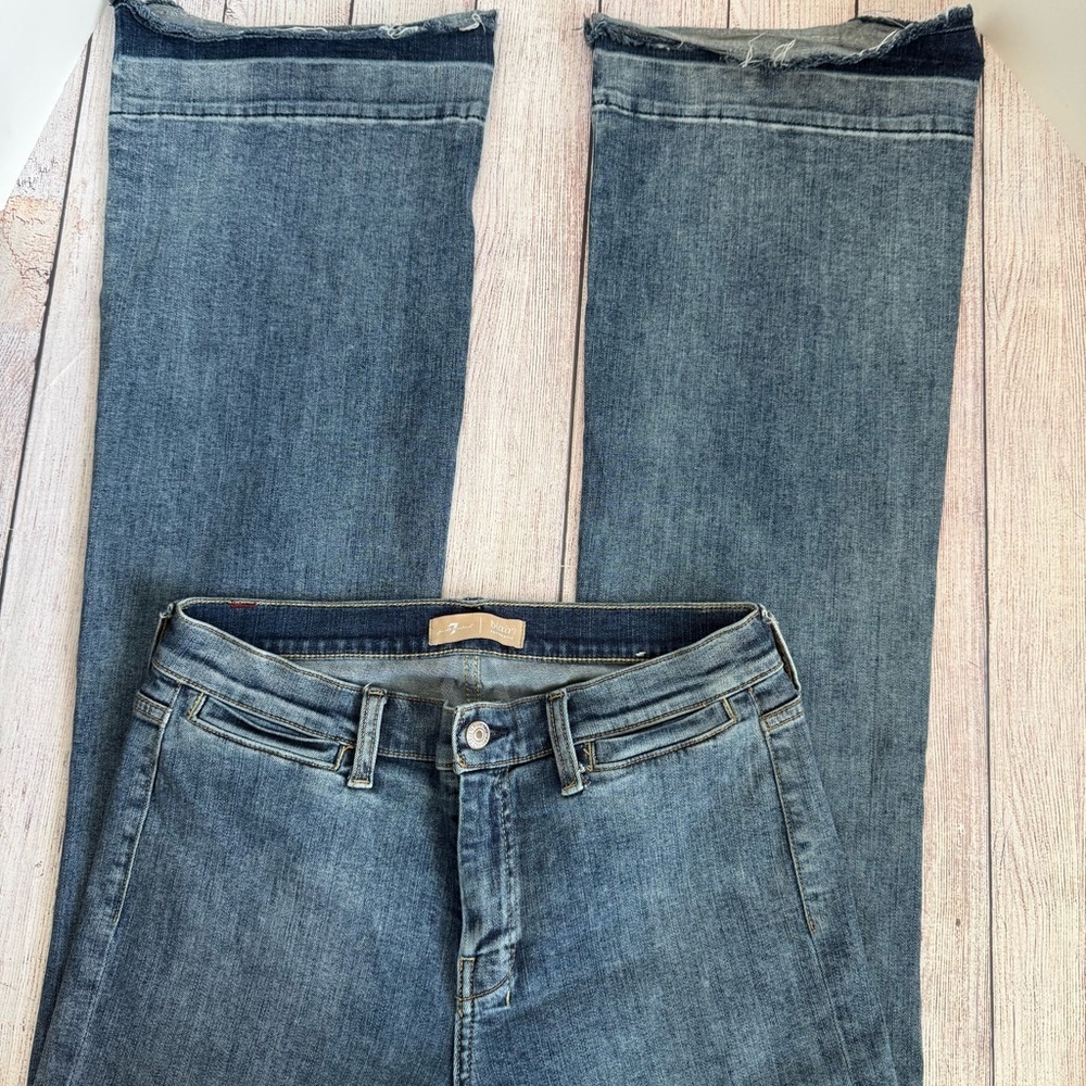 7 For All Mankind Blair Flare Jeans 30